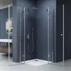 doporro Box Doccia 80x100x190cm, Cabina Bagno Vetro di Anteprima dell’immagine prodotto 2