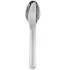 A single piece of cutlery, likely a spoon or a multi-tool, made of stainless steel, presented against a white background. Anteprima dell’immagine prodotto