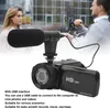 INF HD-Digitalkamera mit Weitwinkelobjektiv Schwarz Produktbild-Vorschau 3