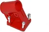 A red plastic mounting bracket with silver screws against a white background. Náhled obrázku produktu