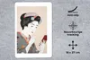 MuchoWow® Mauspad Mousepad Frau - Kimono - Schminken - Produktbild-Vorschau 3