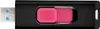A close-up, studio shot of a black USB flash drive with a pink slider. Anteprima dell’immagine prodotto