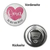 Beste Oma Magnet mit Flaschenöffner rund mit Spruch Oma Du Produktbild-Vorschau 2