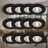 LED Einbauleuchten 3x4er Set warmweiß IP44 Deckenstrahler Produktbild-Vorschau 2