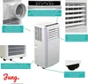 JUNG AIR TK05 3,2kW Mobile Klimaanlage, 11.000 BTU, Produktbild-Vorschau 4