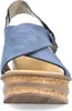 Rieker Damen Sandalen Plateau Keilabsatz 68184, Größe:38 Produktbild-Vorschau 29