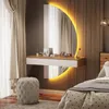 TWSOUL Toaletný stolík Nástenný toaletný stolík s LED Náhľad obrázku produktu 1