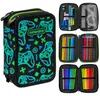 Estuche con 3 compartimentos – Estuche para niñas y niños – Vista previa de la imagen del producto 3