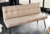 riess-ambiente Moderne Sitzbank BIG GEORGE 160cm champagner Produktbild-Vorschau 3