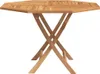 A wooden folding garden table. Náhled obrázku produktu