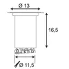 SLV DASAR 115 Outdoor Bodeneinbauleuchte, QPAR51, IP67 Produktbild-Vorschau 3
