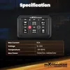 6 Gang Schalttafel Touch Panel 12V-24V For Universal Auto Produktbild-Vorschau 8