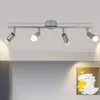 ZMH LED Faretto da soffitto orientabile GU10 Argento lucido Anteprima dell’immagine prodotto 1
