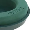 Steckschaum Ring Grün mit Unterlage für Blumenarrangements Produktbild-Vorschau 3