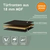 JINDOLI Waschtisch mit Unterschrank 55 cm, Vormontiert, Produktbild-Vorschau 8