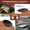 bremermann Fisch-Grillpfanne oval, Grillplatte Produktbild-Vorschau 3
