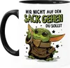 Kaffee-Tasse mit Spruch Mir nicht auf den Sack gehen du Produktbild-Vorschau 2