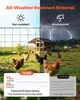 VEVOR ohraničujúci plot 50 x 1,05 m, ohradný plot z PE, Náhľad obrázku produktu 3
