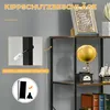Komoda HOMCOM, szafka do przechowywania z 3 składanymi Podgląd zdjęcia produktu 7