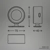 LED Wandleuchte Wandlampe ohne Stromanschluss Akku Dimmbar Produktbild-Vorschau 15
