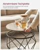 VASAGLE Couchtisch rund, 2er Set, Wohnzimmertisch, Produktbild-Vorschau 5
