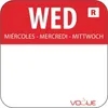 Vogue Etikettenset 2,5cm mit Edelstahlspender Produktbild-Vorschau 5