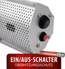 Chauffage infrarouge pour terrasse, chauffage radiant pour Voir les images du produit 10
