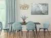Italienischer Leinwand Leinwandbild - Butterfly Weave (1 Produktbild-Vorschau 2