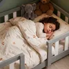 Detská postieľka „Treviolo“ v štýle domčeka s ochrannou Náhľad obrázku produktu 5