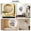 70cm Badspiegel Rund mit LED Beleuchtung Wandspiegel, Produktbild-Vorschau 7