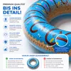 Opblaasbare donut-zwemring, diameter 120 cm – Zwemring voor Productafbeelding-voorbeeld 4