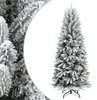 vidaXL Sapin de Noël artificiel enneigé 120 cm PVC&PE Voir les images du produit 8