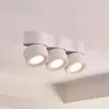 Arcchio LED-Deckenstrahler Rotari, Linsen, 3-flammig, weiß Produktbild-Vorschau 2