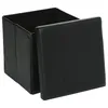 Atmosphera | Pouf - Callie - 38x38 cm - Nero - Anteprima dell’immagine prodotto 2