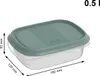 Rotho Frischhaltedosen Set Elements - Vorratsdosen Behälter Produktbild-Vorschau 10