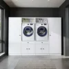 Roomart SÉRIE 1 Meuble pour lave-linge, 254 cm de large, Voir les images du produit 3