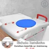 trmlbe Badewannenbrett PP Rot, Sitzfläche 75.5x34cm, Produktbild-Vorschau 3