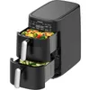 XXL Heißluftfritteuse 10 L Doppelkorb Airfryer 2700 W, Produktbild-Vorschau 1