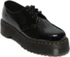 Dr Martens 1461 Quad 3-eye Patent Lamper Leopard Embross Produktbild-Vorschau 1