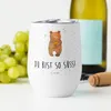 Mr. & Mrs. Panda Thermobecher Bär Honig - Weiß - Geschenk, Produktbild-Vorschau 2
