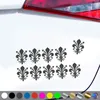 PantherPixel Lilie Aufkleber Set Florenz Fleur De Lis Lys Produktbild-Vorschau 1