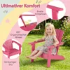 Krzesło COSTWAY Adirondack, odporne na warunki Podgląd zdjęcia produktu 6