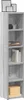 A tall, narrow bookshelf with several shelves, displaying various items. Produktbild-Vorschau