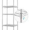 Mondeer Regal Aufbewahrungsregal 5-Stufiges, mit 8-Haken Produktbild-Vorschau 9