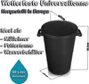 BigDean 2x wetterfeste Universaltonne mit Deckel und 2 Produktbild-Vorschau 3