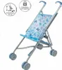 Idena Puppenbuggy blau zusammenklappbar Produktbild-Vorschau 3
