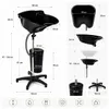 Bac à shampoing mobile et portable pour salon de coiffure, Voir les images du produit 6