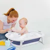 Clanmacy Faltbare Baby Badewanne 83cm Babybadewanne Anti Produktbild-Vorschau 9