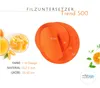 Untersetzer FILZ, 3 mm dick, rund, D 50 cm, orange Produktbild-Vorschau 2