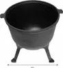 Gusseisen-Jagd-Topf 10L Kinghoff Kh-2233 Produktbild-Vorschau 8
